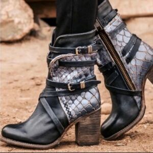 Freebird Baker Blue Boots